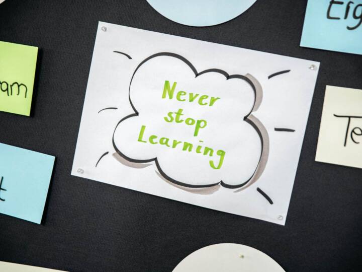 Never stop learning